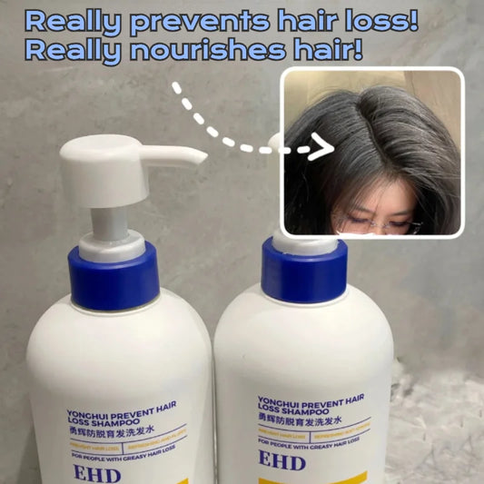 EHD Soothing Hair Follicles 500ml Shampoo Oil Control Fluffy Smooth Deep Cleansing Ginger Shampoo