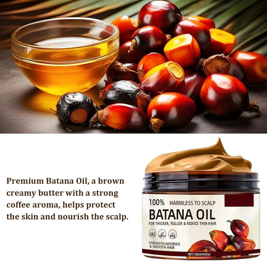 Hair Repair Health Smoothness and Moisturizing Promote Hair Health for Both Men and Women 100% Natural Batana Plant Oil 120g