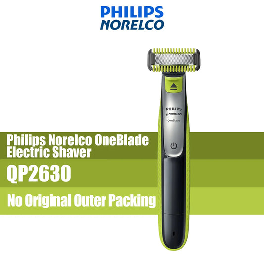 Philips Norelco OneBlade Rechargeable Hybrid Electric Trimmer and Shaver QP2630 no Original Packing